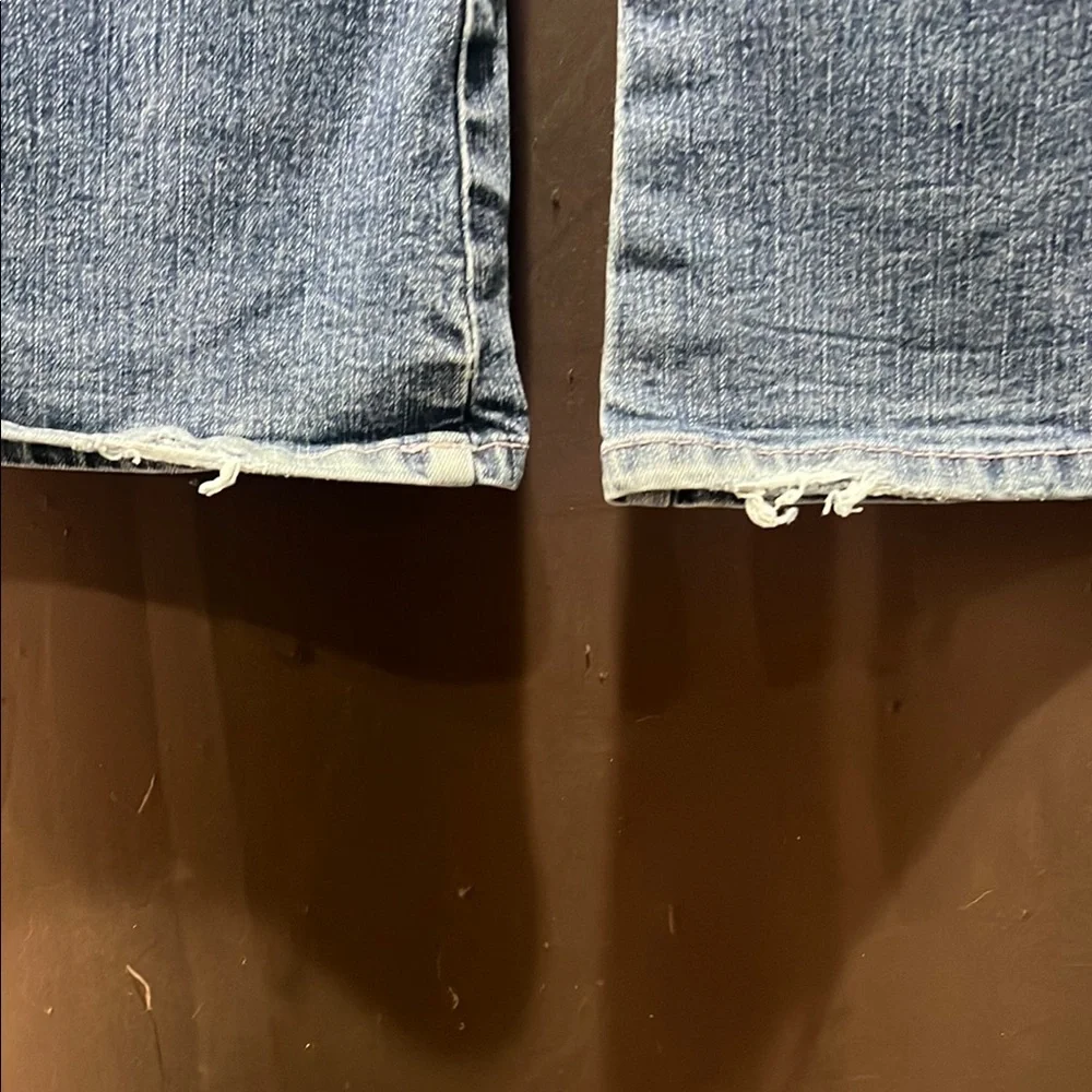 Y2K Girls Jordache Blue Flare Wide Leg Jeans, Size 14